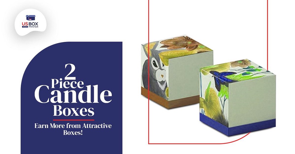 2 Piece Candle Boxes - Earn More from Attractive Boxes!