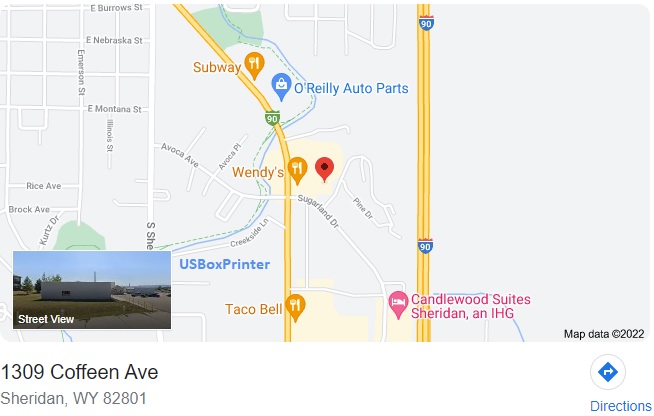 USBOXPrinter Google Map